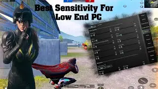 Best Sensivity For low End PC | Pubg Emulator Gameloop 2025 | Zero Recoil in Simple Mouse