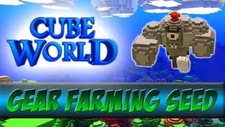 Cube World Seed PowerLevel 90+ Legendary Gear Farm