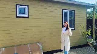 каркасный дом 6х7м.#каркасныйдомподключ