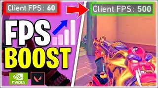 How To INCREASE FPS On ANY PC In VALORANT | Performance Guide