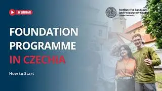 Study in the Czech Republic: UJOP Foundation Courses at Charles University