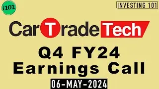 Cartrade Tech Limited Q4 FY24 Earnings Call | Cartrade Tech Limited FY24 Q4 Concall