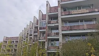 Заброшенный санаторий Отрадное в Подмосковье