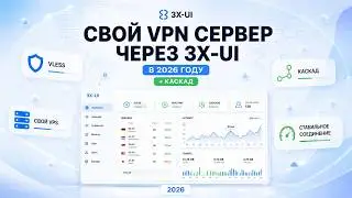 HOW TO SET UP YOUR OWN VPN USING 3X-UI (+CASCADE) THE MOST CURRENT METHOD FOR 2026