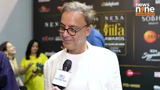 Popular film producer Vidhu Vinod Chopra at the red carpet of IIFA awards 2024