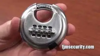 Combination Disc Padlock, Combination Discus Padlock