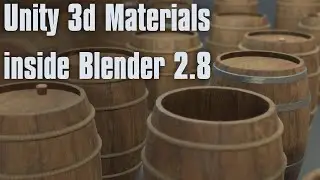 From Unity to Blender 2 8 : How to set up Unity materials inside Eevee