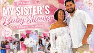    MY LITTLE SISTER’S BABY SHOWER VLOG 💕 | She’s Having a Baby Girl!