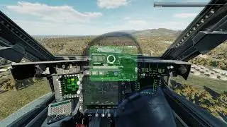 DCS World AH-64D Apache - Firing Hellfires on the Practice Range