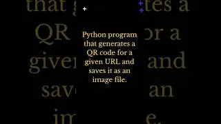 QR code generator using python