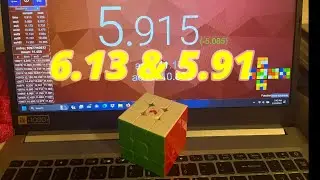 Solving a Rubik’s cube in 6.13 seconds and another sub 6