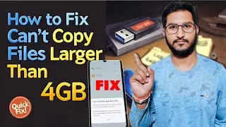 FIX Your Pendrive NOW and Copy Files LARGER Than 4GB [Mobile]