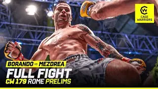 TKO ON HOME SOIL 🇮🇹 | Luca Borando VS. Nicolae Mezdrea | FULL FIGHT | CW 179 Rome