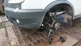 Замена переднего ступичного подшипника СОБОЛЬ 4×4.