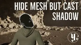 Hide The Head But Cast Shadow | UnrealEngine 5