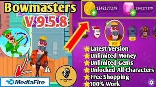 Bowmasters Mod APK v9.5.8 | Unlimited Money & Gems | All Characters Unlocked 2025!