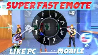 SUPER FAST EMOTE MACRO MOBILE | HOW TO DO FAST EMOTE LIKE B2K | FAST EMOTE IN MOBILE