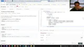 LeetCode - Maximum Product Subarray - v1