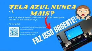 TELA AZUL NO WINDOWS, TEM RECURSOS FACEIS QUE TE SALVAM DISSO| Atualizado 2022