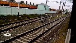 Прибытие на станцию Аткарск (Саратовская область)