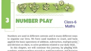 Page 55, 56, 57, 58 / Number Play/ Class-6 Maths NCERT Ganita Prakash Chapter-3 Solution Explanation