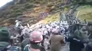 Viral video shows clash between Chinese and Indian Soldiers #tawang