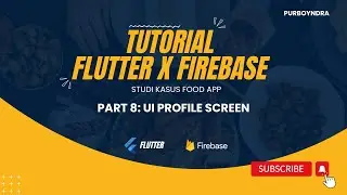 (Tutorial Flutter Indonesia) Trajan Food App (Flutter & Firebase) (UI Profile Screen) #8