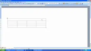 Introduction to Tables in Microsoft Word 2003