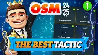 THE NEW BEST OSM TACTIC 23/24 | WIN 93,32% IN ALL YOUR MATCHES! | OSM PRO