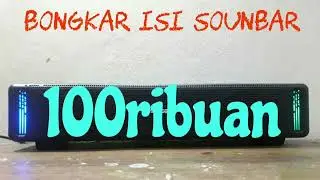 Bongkar Speaker 95ribuan SONICGEAR 200P