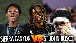 SOLD OUT SHOWDOWN: Bryce James Watches Sierra Canyon vs St. John Bosco