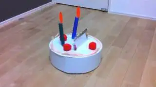 Roomba Cake