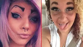 Hilarious Eyebrow Fails -  Photos of Ugly Eyebrows -  Funny Eyebrow Pictures