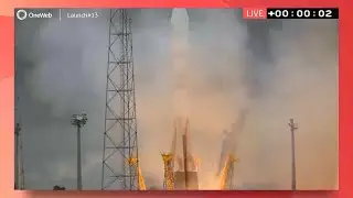 Запуск РН "Союз-СТ-Б" с КА "OneWeb" VS27