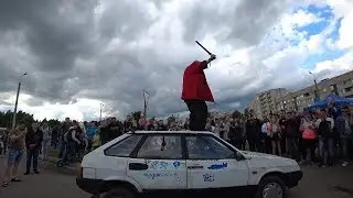 Стас Барецкий УСТРОИЛ ПОГРОМ ! в центре города