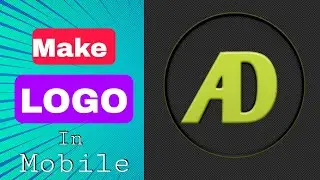 Logo Makeing In Mobile | How To Make Logo in PixlLab Photo Editing | 3d logo design
