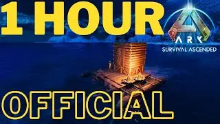 First Hour In ARK Survival Ascended Official Small Tribes Servers!