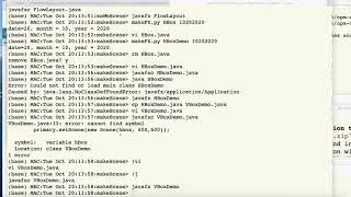 Using JavaFX Layouts to Make A Scene
