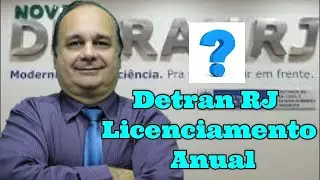 Detran RJ Licenciamento Anual