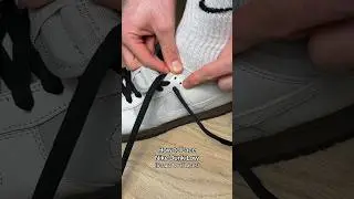 This is How to Loose Lace and Secure your Nike Dunks at the same time! 😎👍🏼 