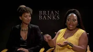 Brian Banks Press Junket with Sherri Shepard and Melanie Liburd