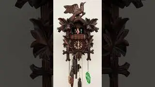 Anton Schneider Carved Musical 1-Day Cuckoo Clock (MT6100/9)