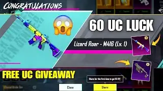 60 Uc Luck 😱 New M416 Lizard Crate Opening | Bgmi New Crate Opening | Punky Classic Crate Opening