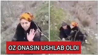 OZ ONASINI BEGONA ERKAK BILAN USHLAB OLDI ZAPAL Запал Онасини Ушаб олди