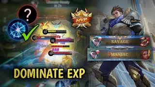 This is How to DOMINATE EXP Lane and THE MATCH Using Alucard... | MLBB
