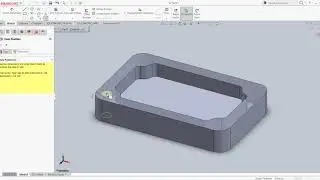Pocket Milling operation on MasterCAM for Solidworks