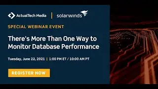There's More Than One Way to Monitor Database Performance with SolarWinds