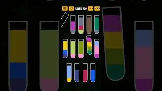 water sort puzzle level 739