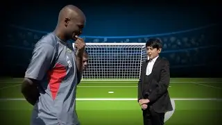 الشاب المعجزة صالح مهدی زاده فاجأ لاعب كرة القدم الشهير فی استوديو