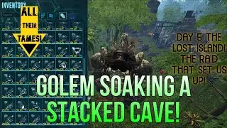 The Raid That Changed Everything! Lost Island Day 5! - Small Tribes PVP -  Ark Survival Evovled 2021